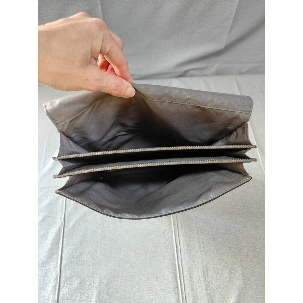 Tumi Alpha Ballistic Nylon Document Sleeve Portfolio Black Ipad Folio Travel
